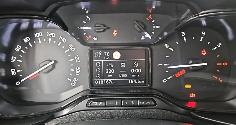 Toyota Proace City Verso cena 109900 przebieg: 18167, rok produkcji 2022 z Bierutów małe 352